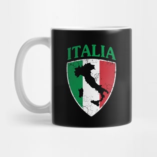 Italia Flag Crest Italian Italy Family Mug